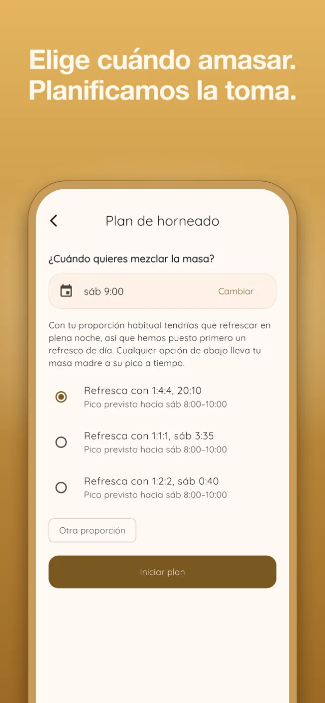 Cada masa madre tiene su historia.