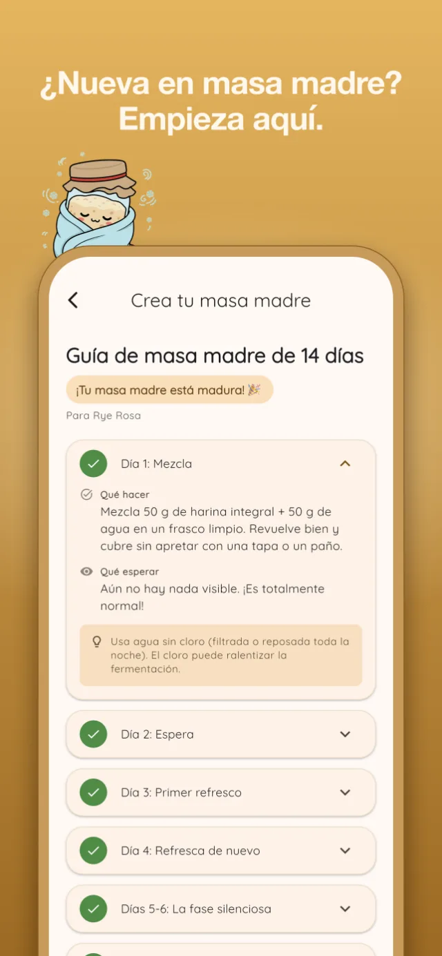 ¿Lista para hornear? No adivines.