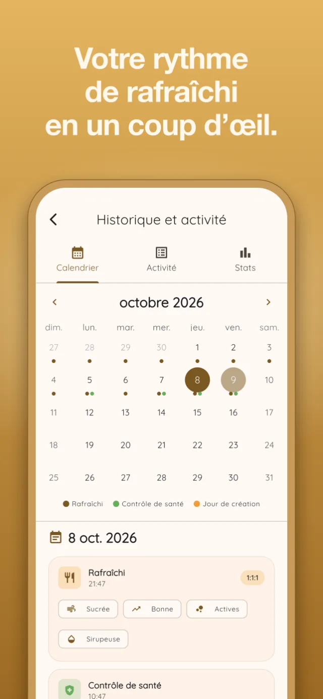 Souvenez-vous de chaque pain cuit.